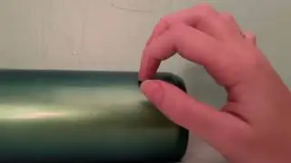 ASMR rhythmic tapping, fingernails on a metal cup with varied patterns