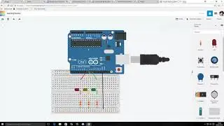 mBlock- Arduino- Semáforo- Tinkercad Circuits