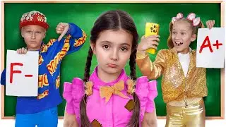 Rich vs Poor school story about kids friendship