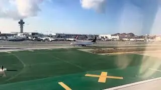 Приземление в аэропорту Лос-Анджелеса