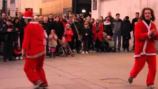 Break-dancing Performers - Trafalgar square