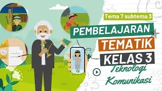 Pembelajaran Tematik Kelas 3 SD Tema 7 Perkembangan Teknologi | Teknologi Komunikasi