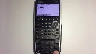 Matrices with Casio Graphical Calculators