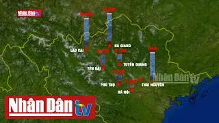 Lũ trên các sông có xu hướng xuống chậm