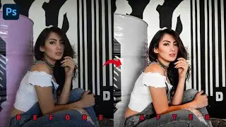 Soft Black & White Color  Effect in Photoshop | Adobe Photoshop 2024
