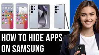 HOW TO HIDE APPS ON SAMSUNG NEW 2024! (QUICK AND SIMPLE)