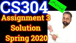 CS304 Assignment 3 Solution spring 2020 By Abid Farooq Bhutta. || OOP (cs304) vu assignment 3 (2020)