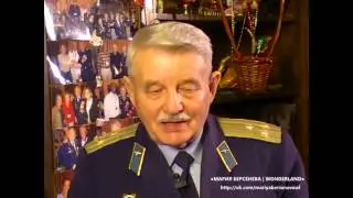 Мария Берсенева берет интервью у ветерана ВОВ