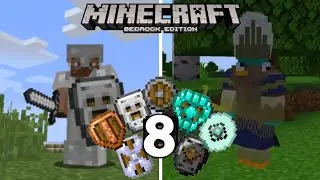 Los 8 mejores MODS SURVIVAL para Minecraft BEDROCK 1.20 🌸