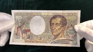 Шикарные банкноты Франции