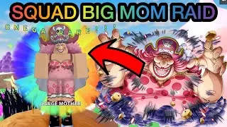 4 Players Beating Big Mom Raid / Raid 5 in All Star Tower Defense