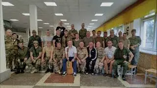 Сергей Тимошенко - Выступление перед бойцами 25-й А
