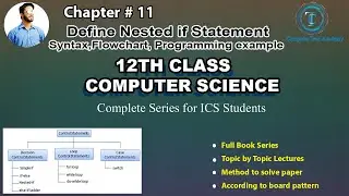 Nested if statement complete concept (Syntax, Flowchart, Program)