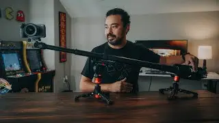 Motorized Camera Slider, Monopod and Jib