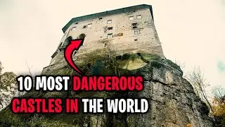 Top 10 Most Dangerous Castles In The World #castlestory #awesomefacts #world #facts2022