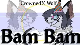 bam bam - animation meme (flipaclip, rushed, GIFT FOR CrownedX Wolf, HAPPY BDAY!)