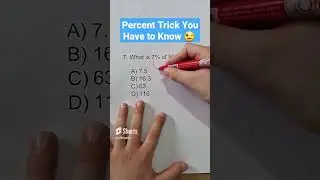 Find Percentages in Seconds | Percentage Problems - Shortcuts & Tricks 😉 