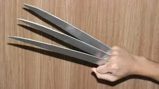 How to Make Wolverine's Claw || Wolverine Claws