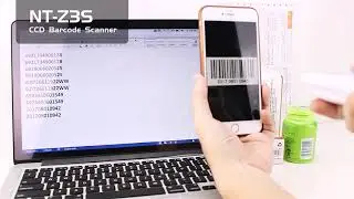 Netum NT-Z2S/Z3S Bluetooth/Wireless Bar code scanner, supports IOS system, Android system, PC.