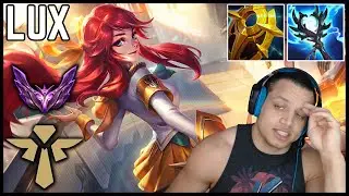 🪄 Tyler1 CAN I PLEASE GET A WIN? | Lux Support Full Gameplay | Season 14 ᴴᴰ