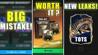 My BIG Mistake, Pack Opening And New Huge Leaks Of FC Mobile!