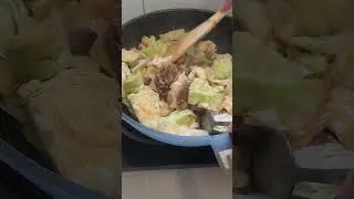 beef cabbage #shorts #asmr #satisfying