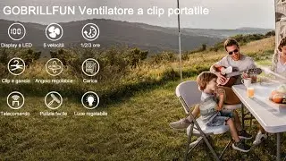 Miglior Ventilatore per Campeggio del 2024 - GOBRILLFUN