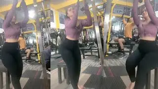 Try On Women's Gym Sports Leggings, Thin Material