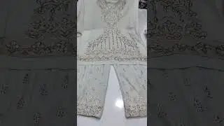 D-3610 Georgotte Zarkan Heavy Top With Pant Plazo | Fashion Hub Wholesale FH