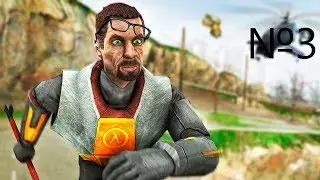 играю в Half-Life 2 серия 3 (мой первый катер)