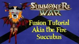 Summoners War Fusion Guide | Akia the Fire Succubus | Carbon Knights