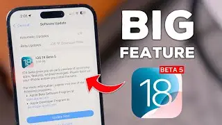 iOS 18 Beta 5 - Big NEW Feature (Unexpected Changes)