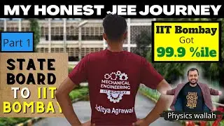 My Honest IIT JEE Journey | IIT Bombay from State Board😲 | Aditya Here | JEE Motivation