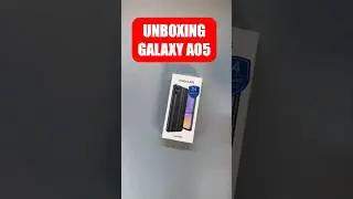 Samsung Galaxy A05 ASMR Unboxing #ao5  #samsungao5 #tech
