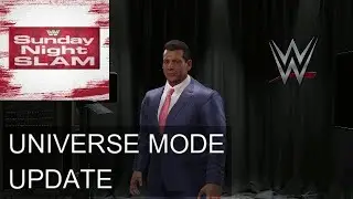 WWE 2K22 Universe Mode - (UPDATE)