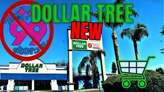 99 CENT ONLY TURNED DOLLAR TREE / Before the remodel & Grand Opening | Interesting & New!