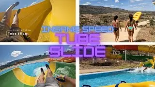Fastest Tube Waterslide - Douro Aqua Fun Waterpark 2023