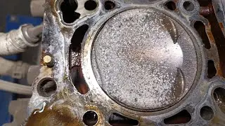 Прогар поршня Шкода 1.8 TFSI