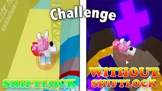 Shiftlock vs No Shiftlock Challenge In Tower Of Hell!