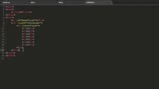 Sublime Zen Coding Simple