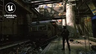 Abandoned Train Station - Gameplay - Unreal Engine 5