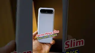 Tecno POVA Slim Exclusive look 😍  Slimmest Phone Ever
