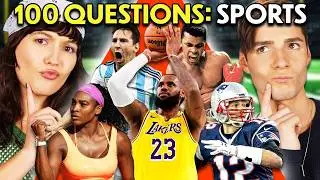 100 Sports Trivia Questions In 10 Minutes Challenge!