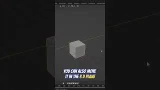 Transforming Objects - Moving the Cube