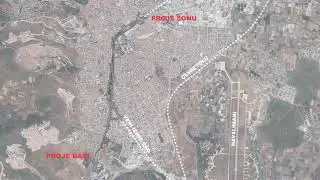 BALIKESİR'DE TREN YOLU YERALTINA İNİYOR