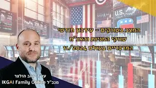 עידכון מצב השווקים נובמבר2024 ערב בחירות 0