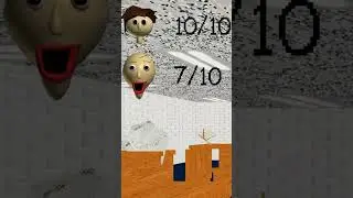 Baldi and you are competing! Baldi & Student Race - Baldi's basics mod 