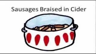 Sausages in Cider