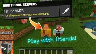 How to make FREE SERVER in Minecraft, Craftsman | Play with long-distance friends online!