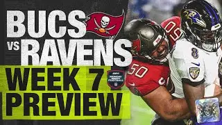 Bucs vs Ravens Week 7 Preview  |  2024 Tampa Bay Buccaneers